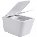 Унитаз подвесной Aquanet Trend 276396 безободковый, с микролифтом. Фото 3