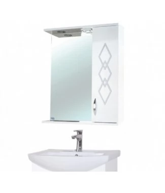 Зеркало Bellezza Элеганс 50 белое R