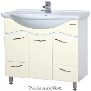 Тумба с раковиной Bellezza Мари 75, бежевый