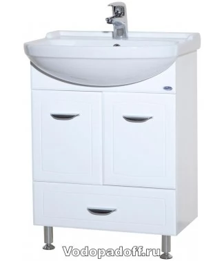 Тумба с раковиной Bellezza Классик 55 с нижним ящиком