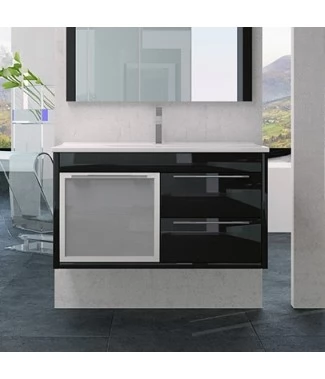 Тумба с раковиной SanVit Новелла LUX 90 подвесная