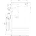 Смеситель Lemark Contest LM5826CW для раковины, встраиваемый. Фото 1