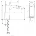 Смеситель Lemark Ursus LM7208BL для биде. Фото 1