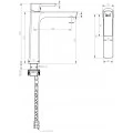 Смеситель Lemark Ursus LM7209BL для раковины. Фото 1