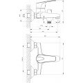 Смеситель Rossinka D40-30 для ванны. Фото 1
