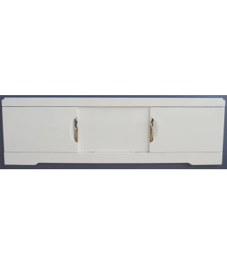 Экран раздвижной Style Line El Fante Глен 1400, белый глянец