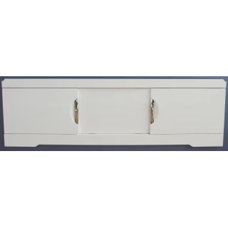 Экран раздвижной Style Line El Fante Глен 1600, белый глянец