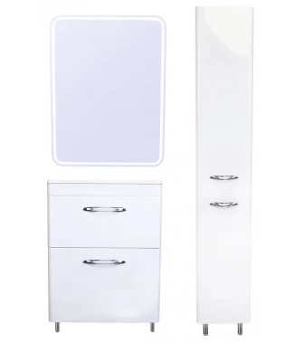 Комплект мебели Style Line Каре 60 Люкс Plus напольная белый