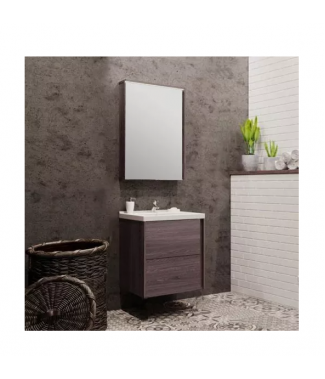 Комплект мебели AQUATON Стоун 60 грецкий орех