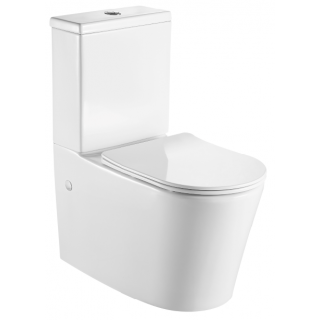 Унитаз-компакт Aquatek Оберон AQ1273S-00 с сиденьем Soft Close