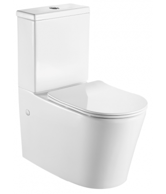 Унитаз-компакт Aquatek Оберон AQ1273S-00 с сиденьем Soft Close