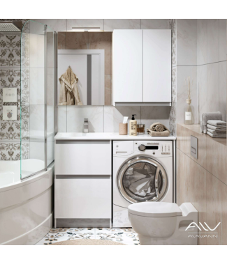 Комплект мебели Alavann Soft Silver 120