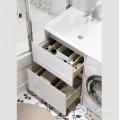 Тумба с раковиной Alavann Soft Silver 120 белая. Фото 5