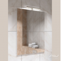 Зеркало Alavann Soft Silver 60. Фото 1