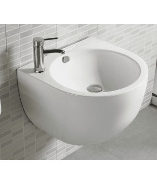 Раковина-чаша CeramaLux 500F подвесная белая