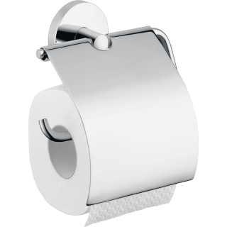 Держатель туалетной бумаги Hansgrohe Logis с крышкой 40523000