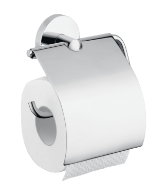 Держатель туалетной бумаги Hansgrohe Logis с крышкой 40523000