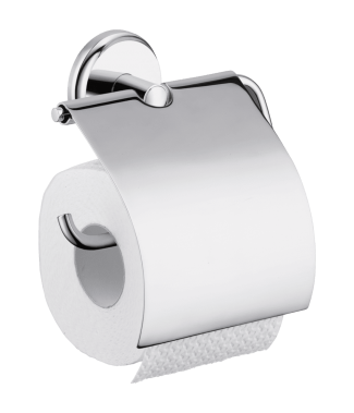 Держатель туалетной бумаги Hansgrohe Logis с крышкой 41623000